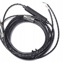 UNIVERZÁLNY KÁBEL PRE SLÚCHADLÁ 1,5 m DIY REKABELOVACÍ jack 3,5 mm DIAĽKOVÉ DIAĽKOVÉ