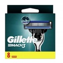 Náboje do žiletky Gillette Mach3 8 ks.