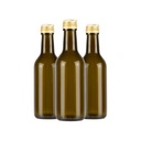 10x VÍNO sklenené fľaše 187ml na víno a olivový olej