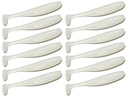 Keitech Easy Shiner 2' 5cm Pearl Glow LT#55 12 ks