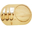 Bamboo CHEESE BOARD Súprava predkrmov. Nôž 69 DEKORATÍVNY DARČEK