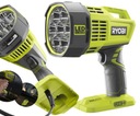 DIELENSKÁ LAMPA HALOGÉNOVÁ NABÍJATEĽNÁ LED Hi-Beam Telo 18V RYOBI