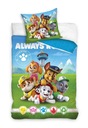 Detské obliečky Paw Patrol 140x200.Sada pôst