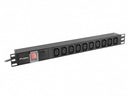 LANBERG Power strip Rack PDU 1U 10x IEC C13