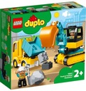 LEGO DUPLO Nákladné a pásové rýpadlo 10931