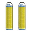 2x 600ml plynová kartuša AT3000 propán bután propylénová
