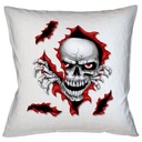 Obliečka na vankúš COOL GIFT SKULL SKULL JEJ HIM