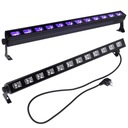 LED PRUH UV LIGHT BAR 12X3W PARTY EFEKT LIGHT4ME UV BAR 12