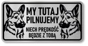 Znamenie pozornosti psa nemeckých ovčiakov