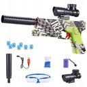 GUN GEL GULLES PUŠKA AUTOMATICKÁ GLOCK DESERT