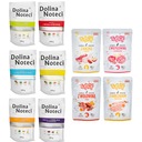 Súprava pre psa 10x500g mix príchutí 6x Dolina Noteci + 4x Bult Tuf Tuf