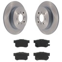 ZADNÝ KOTOUČ + DESTIČKY HONDA CIVIC VII 2000-05 260mm