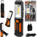 BATERKA DIELENSKÉ LAMPA VÝKLOPNÉ MAGNETICKÉ S HÁČKOM LED USB 3W+5 220LM
