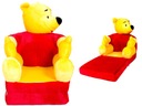 Maskot plyšový medvedík Macko Pooh gauč