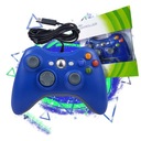 KÁBELOVÝ PAD OVLÁDAČ PRE XBOX 360 PC BLUE