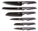 BERLINGER HAUSE BH-2596 SADA NOŽOV 6 NOŽOV V SÚPRAVE CARBON PRO