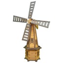 Drevený záhradný veterný mlyn Veterné mlyny 170cm H72