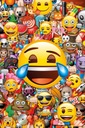Plagát na stenu kolekcia Emoticon 61x91,5 cm