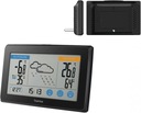 Meteostanica Hama Touch čierna