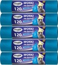 PERÁ VRECKÁ NA ODPAD 120L 20KS SILNÁ MODRÁ x4