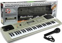 Klávesnica MQ807 Organ Piano + USB mikrofón