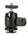 3D guľová hlava 1/4'' Thread Hot Shoe 2,7 kg