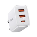 BASEUS 2XUSB SIEŤOVÁ NABÍJAČKA USB-C PD3.0 3A 30W