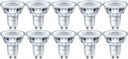 10x LED ŽIAROVKA 2,7W (25W) 36ST 4000K GU10 PHILIPS