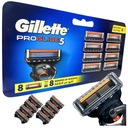 8 x žiletky Gillette Fusion5 Proglide dopĺňajú žiletky Fusion5