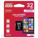 KARTA MICROSD 32 GB GOODRAM CLASS 10