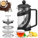 Sklenený lúhovač na čaj kávové bylinky 1000 ML Berretti BROCCA 9058