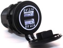 USB 5V 4,2A NABÍJAČKA DO AUTO ZÁSUVKY 12V B