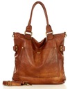 Vintage kožená shopper taška MARCO MAZZINI