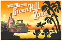 Sonic Green Hill Zone - herný plagát, nástenné plagáty, 91,5x61 cm