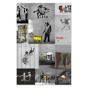 Plagáty 40x60 Banksy Megamiks Collage