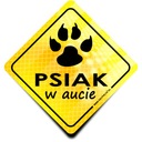 NÁLEPKA CHRÁŇ SVOJHO PSA NÁLEPKA PSA DO AUTA