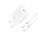 RÝCHLA NABÍJAČKA PD 20W USB-C PRE IPHONE 15 až 15 PRO A NABÍJAČKA s USB-C