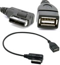 ADAPTÉROVÝ KÁBEL ADAPTÉR KONEKTOR USB AMI MMI AUDI VW SEAT ŠKODA