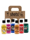 Shots LAQ sprchový gél 6 x 100 ml CLEAN PACK SIX PACK