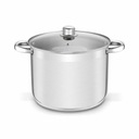Jednoduchý, veľký oceľový gastro hrniec, 10l, plyn, indukcia