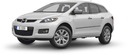 Bočné lišty Mazda CX-7, 2006-2009