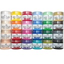 Mega sada 24 akrylových farieb pre deCoupage 24 farieb 24x50 ml vysokej kvality