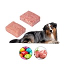BARF mokré krmivo pre psov, mrazené surové mäso, hovädzie mäso, hydina, sada 10kg