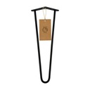 MORIA DESIGN Kovové nábytkové nohy ku konferenčnému stolíku DIY Nohy vlásenky 43 cm
