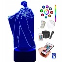 Harry Styles LED RGB PLEXIDO gravírovacia lampa
