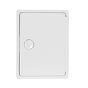 PVC KONTROLNÉ DVERE SO ZÁMKOM 250X250