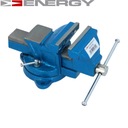 Otočný zverák 100 mm s nákovou 5,5 kg NE01016