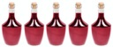5x 500ml FĽAŠA NA LIKÉRY VÍNA S KOTÝM KOTÚČOM