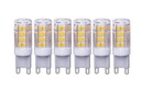 G9 LED žiarovka 5W 450lm studená CW 6ks