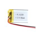 Li-Po, Li-Poly batéria pre GPS 550mAh 3,7V